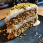 Carrot Zucchini Cake With Cardamom Cream Cheese Frosting And Pistachio Crumble 1767861403.3194203