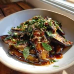 Charred Thai Basil Eggplant With Tamarind Palm Sugar Glaze 1767847422.3730361