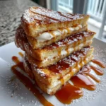 Cinnamon Swirl Churro French Toast With Caramel Drizzle 1767811119.4034312