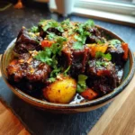 Jamaican Oxtail Stew With Tamarind Glaze And Toasted Coconut 1767839157.7404897