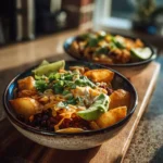 Loaded Potato Taco Bowl With Chipotle Lime Crema 1767799406.8933184
