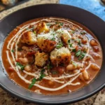 Parmesan Tomato Cannellini Bean Soup With Smoked Paprika Cream Swirl 1767840569.923275