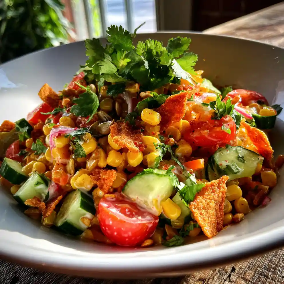 Sweet Corn Salad With Citrus Yogurt Dressing 1767862598.159776