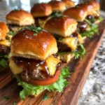Caramelized Onion Apple Cider Glazed Cheeseburger Sliders 1772012158.6812007