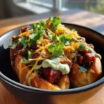 Crockpot Chili Dog Casserole With Smoked Chipotle Cheddar Swirl 6 Crockpot Chili Dog Casserole With Smoked Chipotle Cheddar Swirl 1772043573.4392314
