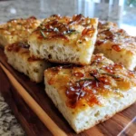 Garlic Parmesan Focaccia Bread With Caramelized Onion Ribbon 6 Garlic Parmesan Focaccia Bread With Caramelized Onion Ribbon 1772108308.295285
