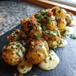 Roasted Baby Potatoes With Creamy Garlic Sauce And Toasted Almond Chive Crumble 1772060773.186831