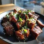 Slow Cooked Steak Bites With Miso Maple Glaze 1772107619.8743434