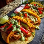 Slow Cooker Chicken Fajitas With Chipotle Lime Crema 6 Slow Cooker Chicken Fajitas With Chipotle Lime Crema 1772040283.0813708