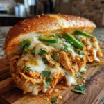 Slow Cooker Chicken Philly Sandwiches With Chipotle Cream Cheese Drizzle 1772023943.4665692