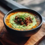 Smoky Chipotle Cheeseburger Soup With Avocado Crema 6 Smoky Chipotle Cheeseburger Soup With Avocado Crema 1772005276.5737257