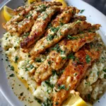 Creamy Chicken Scampi With Garlic Parmesan Rice 1772939301.2315285