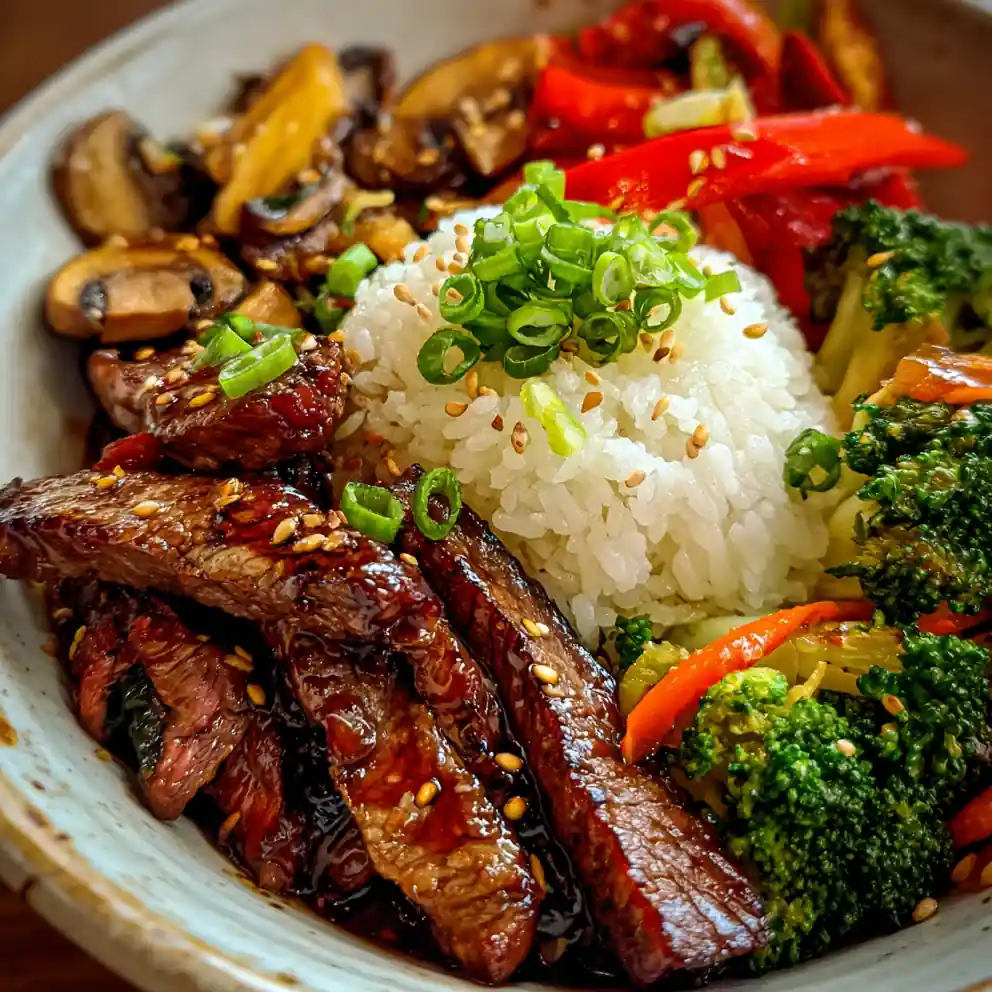 Hibachi Steak Bowl With Garlic Veggies 1772971612.7607512