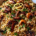 Ultimate Garlic Mushroom Rice Pilaf 1772913428.9793506