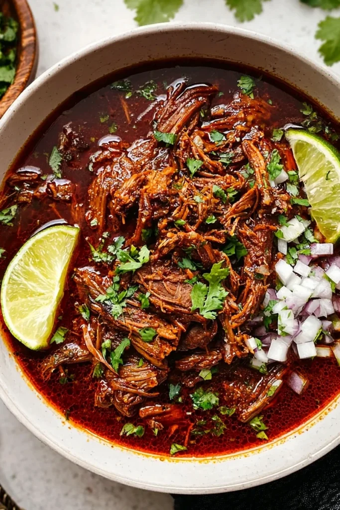Slow Cooker Mexican Birria Beef Stew