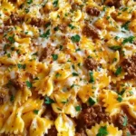 Creamy Cajun Ground Beef Bowtie Pasta 4 Creamy Cajun Ground Beef Bowtie Pasta