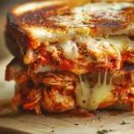 Crispy Chicken Parmesan Grilled Cheese 4 Crispy Chicken Parmesan Grilled Cheese