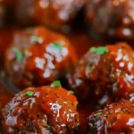 Savory Baked Porcupine Meatballs with Tomato Sauce 4 Savory Baked Porcupine Meatballs with Tomato Sauce