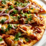 Easy BBQ Chicken Flatbread Recipe 4 Easy BBQ Chicken Flatbread Recipe