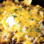 Slow Cooker Ground Beef Enchilada Casserole 4 Slow Cooker Ground Beef Enchilada Casserole