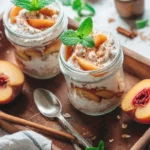 High-Protein Peach Pie Cottage Cheese Bowls 4 High-Protein Peach Pie Cottage Cheese Bowls