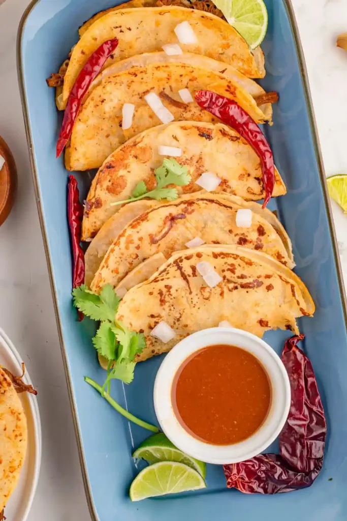Slow Cooker Birria Tacos with Consommé