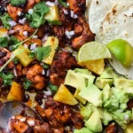 Sheet Pan Chicken and Pineapple Tacos 4 Sheet Pan Chicken and Pineapple Tacos