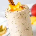Peach Pie Overnight Oats 4 Peach Pie Overnight Oats