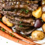 Slow Cooker Balsamic Dijon Pot Roast Freezer Meal 4 Slow Cooker Balsamic Dijon Pot Roast Freezer Meal
