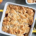 Small Batch Peach Cobbler for Two 4 Small Batch Peach Cobbler for Two