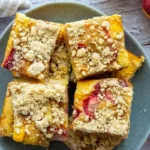 Summer Strawberry Peach Buckle with Cinnamon Streusel 4 Summer Strawberry Peach Buckle with Cinnamon Streusel