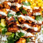 Street Corn Chicken Rice Bowls