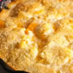 Two Two Easy Peach Cobbler