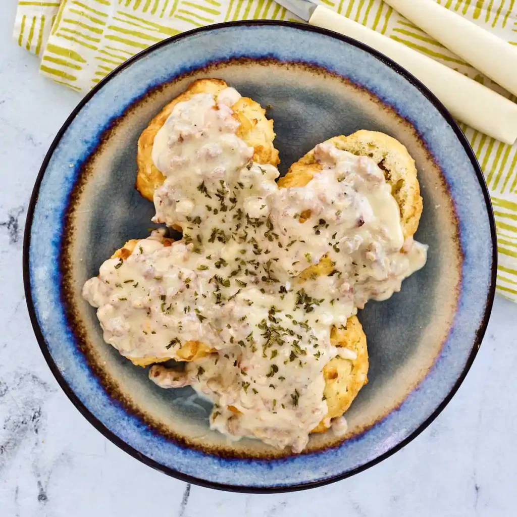 Ultimate Homemade Biscuits and Gravy Recipe